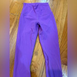 Lululemon align leggings size 2 Purple